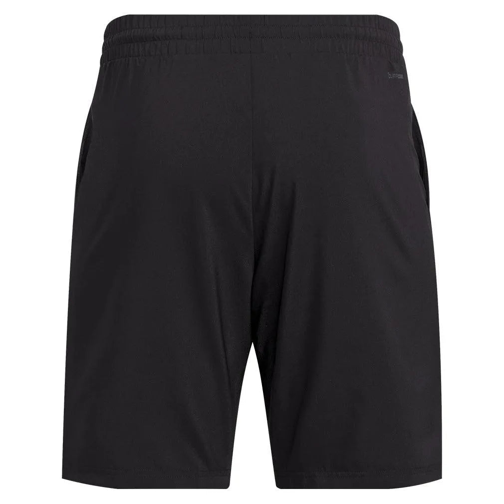 Men's Club 3 Stripe 7 inch Tennis Short BlackTienda Tennis
