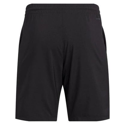 Men's Club 3 Stripe 7 inch Tennis Short BlackTienda Tennis