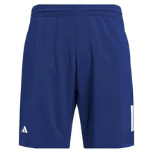 Men's Club 3 Stripe 9 inch Tennis Short Dark BlueTienda Tennis