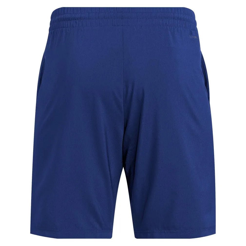 Men's Club 3 Stripe 9 inch Tennis Short Dark BlueTienda Tennis