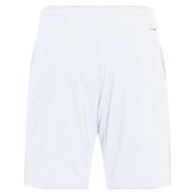 Men's Club 3 Stripe 9 inch Tennis Short WhiteTienda Tennis
