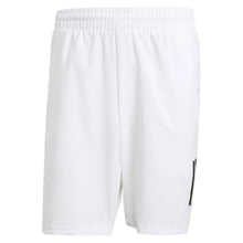 Men's Club 3 Stripe 9 inch Tennis Short WhiteTienda Tennis