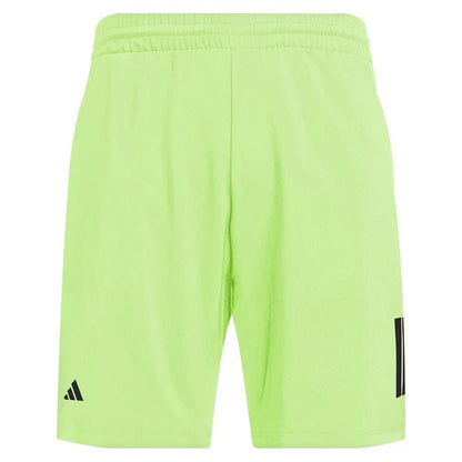 Men's Club 3 Stripe 9 inch Tennis Shorts Lucid LemonTienda Tennis