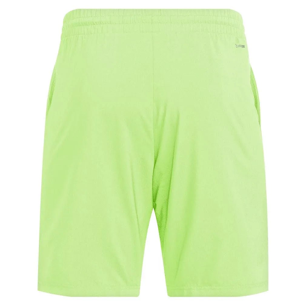 Men's Club 3 Stripe 9 inch Tennis Shorts Lucid LemonTienda Tennis