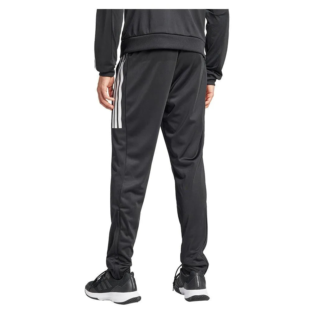 Men's Club 3 Stripe Knit Tennis Pant BlackTienda Tennis