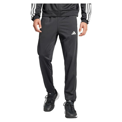 Men's Club 3 Stripe Knit Tennis Pant BlackTienda Tennis