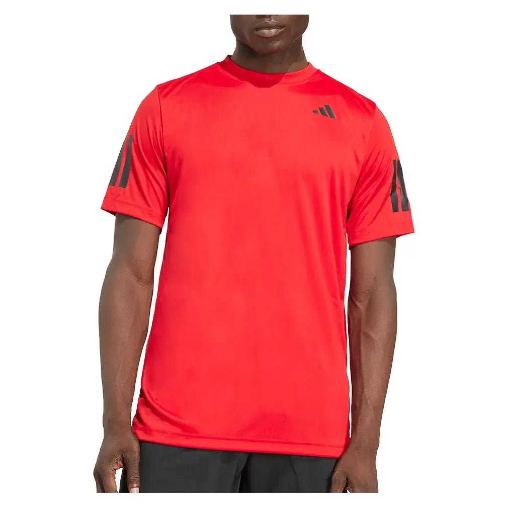 Men's Club 3 Stripes Tennis Top Better ScarletTienda Tennis