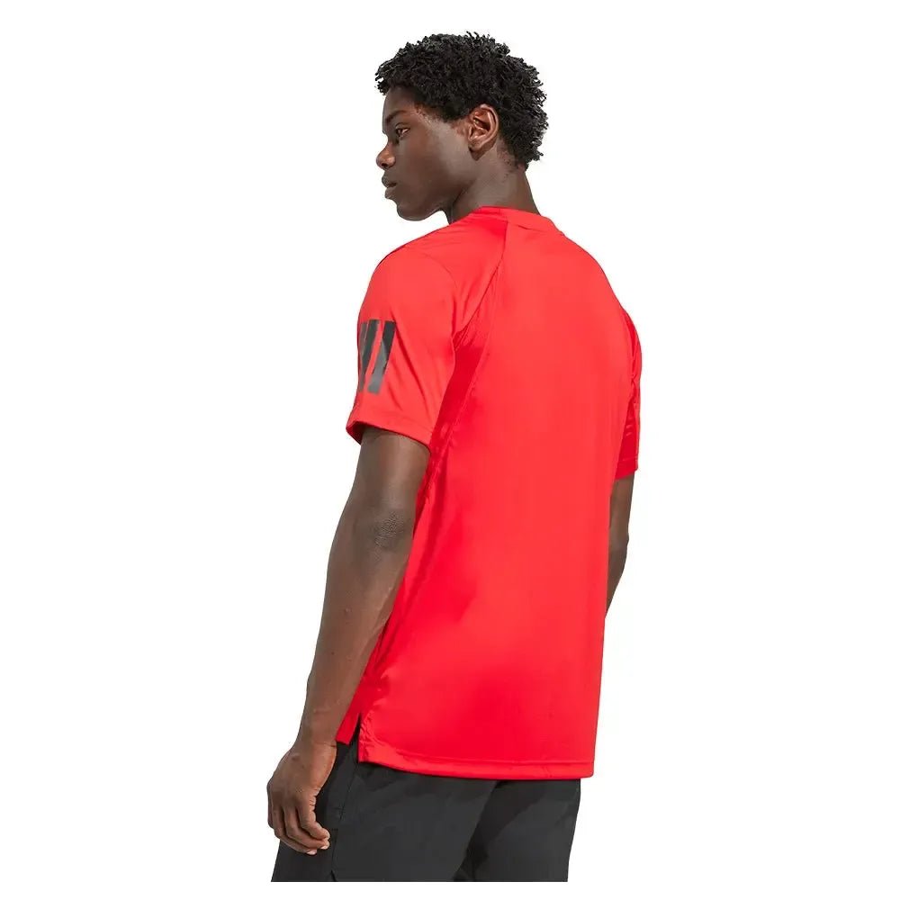 Men's Club 3 Stripes Tennis Top Better ScarletTienda Tennis