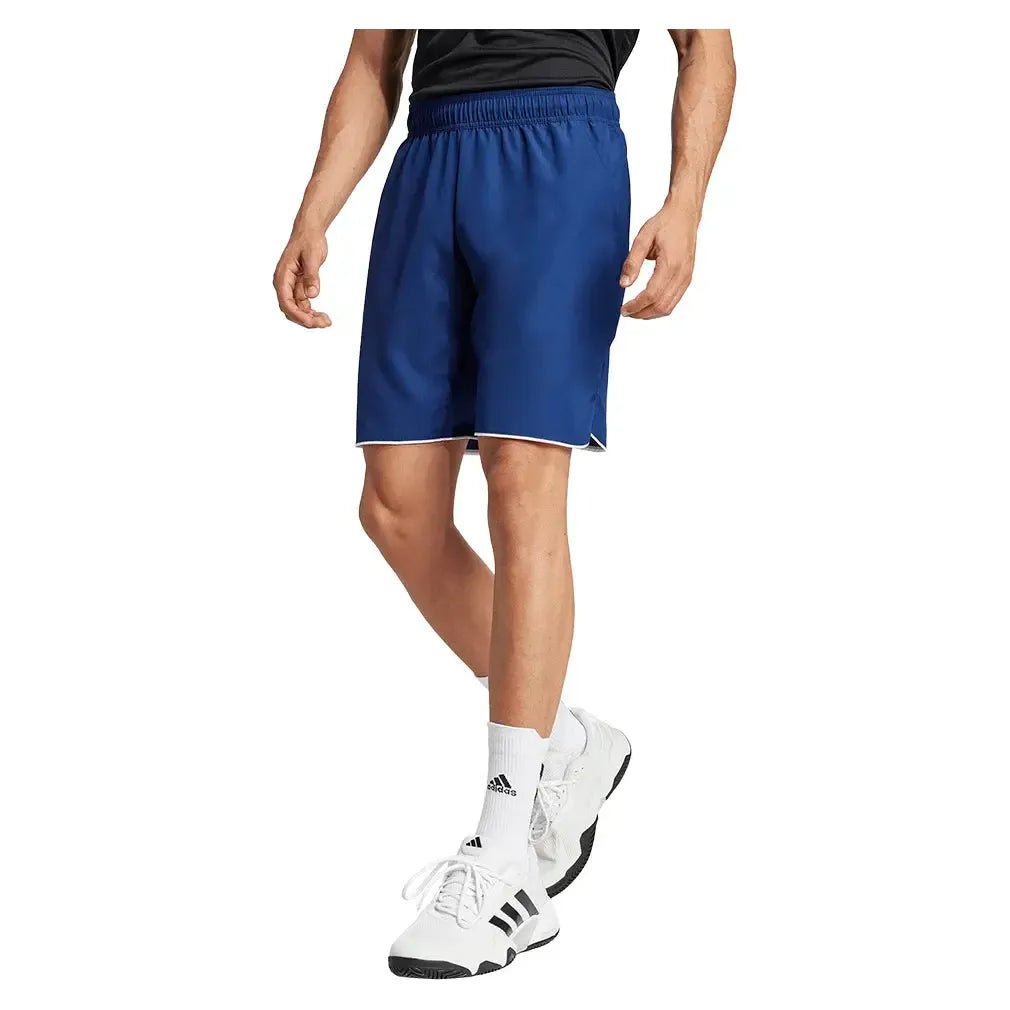 Men's Club 9 Inch Tennis Short Dark BlueTienda Tennis