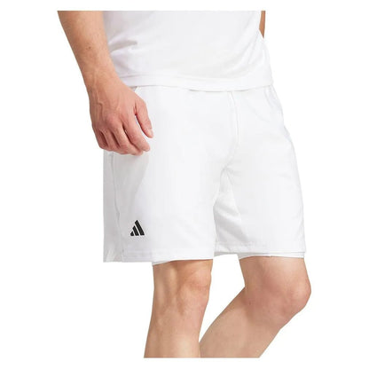 Men's Club Climacool 2in1 7" Tennis Shorts WhiteTienda Tennis