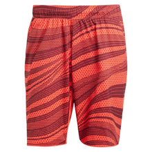 Men's Club Graphic 7 inch Tennis Short Semi Lucid Red and Shadow RedTienda Tennis