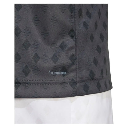 Men's Club Graphic Tennis Polo Carbon and BlackTienda Tennis