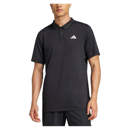 Men's Club Pique Tennis Polo BlackTienda Tennis