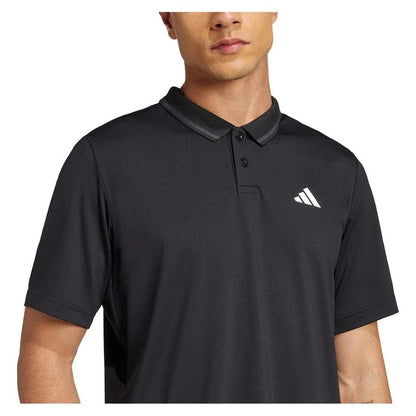 Men's Club Pique Tennis Polo BlackTienda Tennis