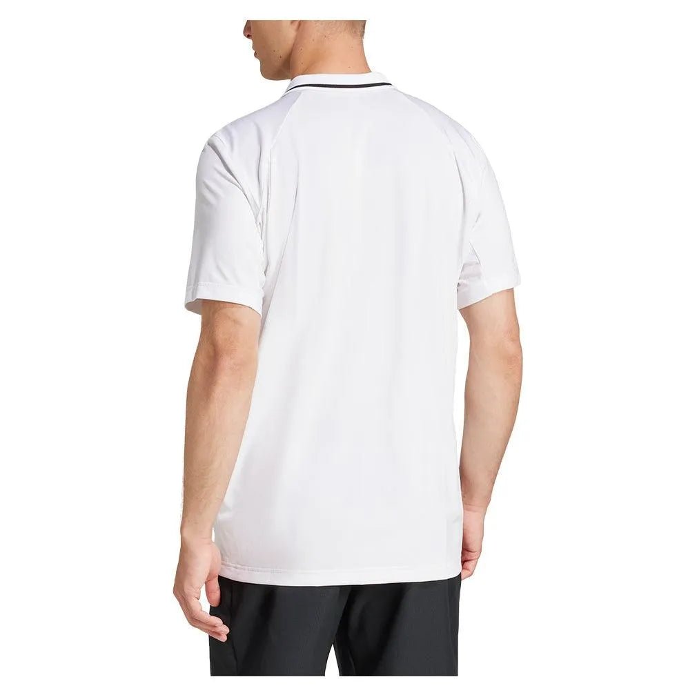 Men's Club Pique Tennis Polo WhiteTienda Tennis