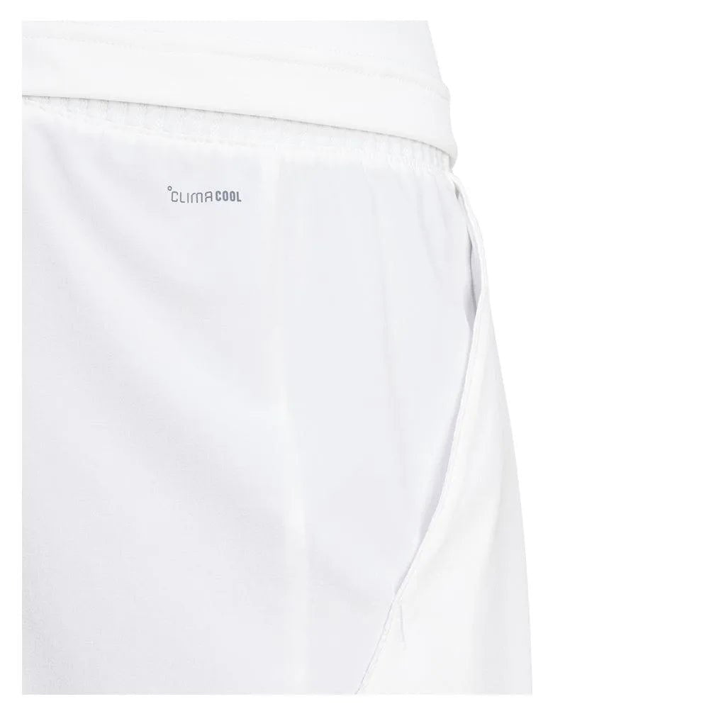 Men's Club Stretch Woven 7 inch Tennis Shorts WhiteTienda Tennis