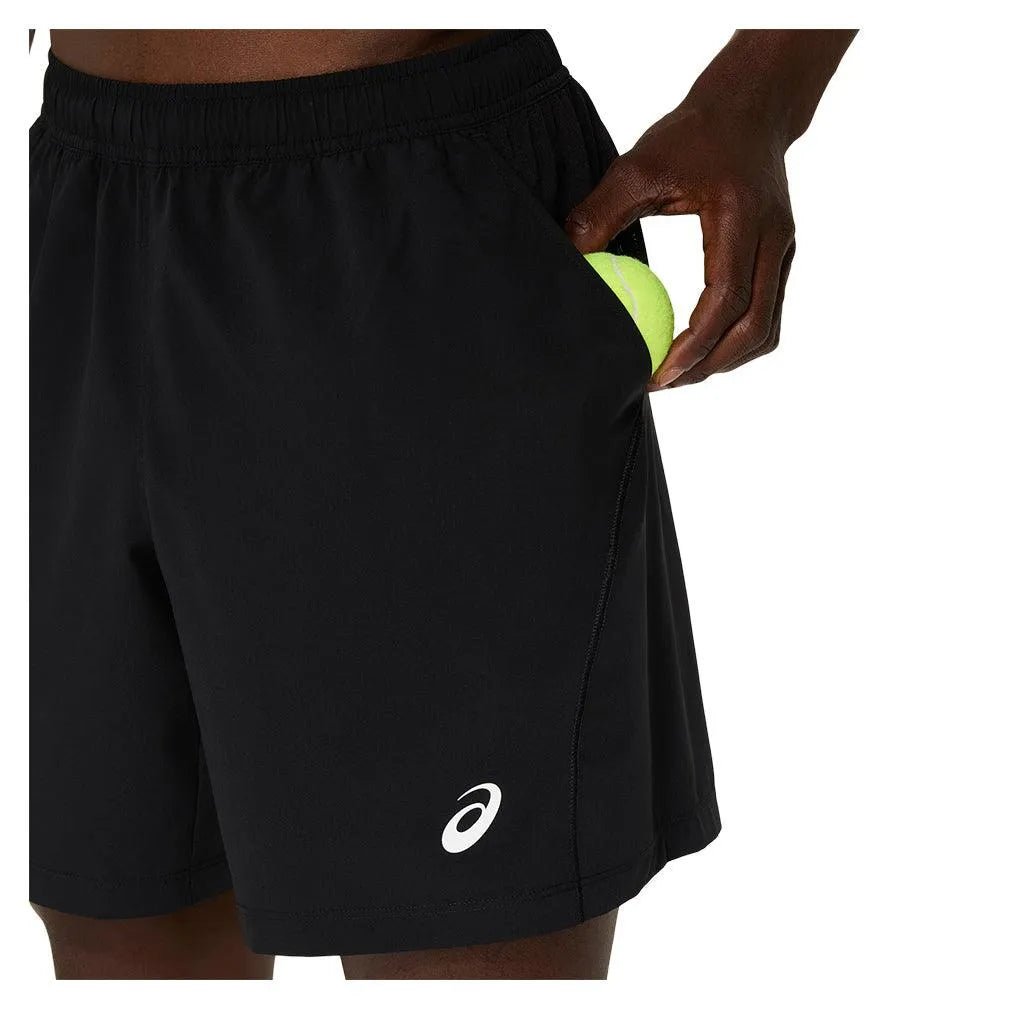 Men's Court 7 Inch Tennis Short Performance BlackTienda Tennis