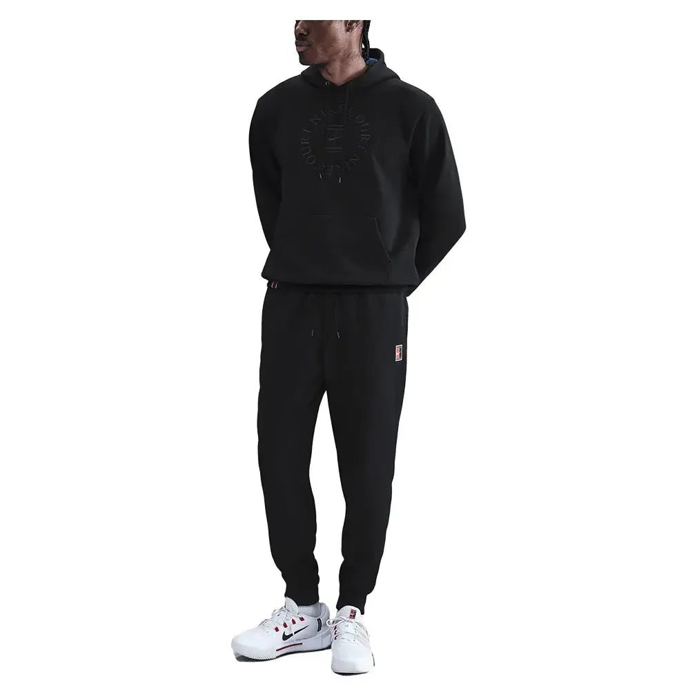 Men's Court Dri - FIT Heritage Fleece Tennis Jogger Pant BlackTienda Tennis