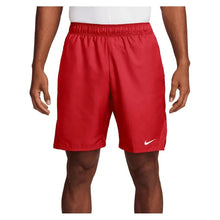 Men's Court Dri - FIT Victory 9 Inch Tennis Short University Red and WhiteTienda Tennis
