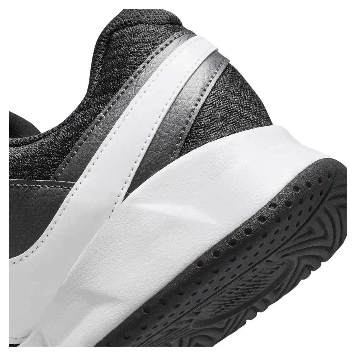 Men's Court Lite 4 Tennis Shoes Black and WhiteTienda Tennis