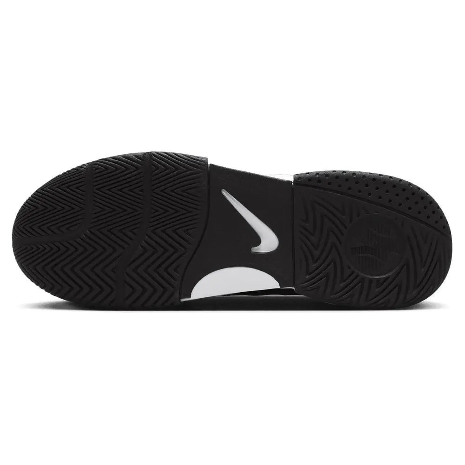 Men's Court Lite 4 Tennis Shoes Black and WhiteTienda Tennis
