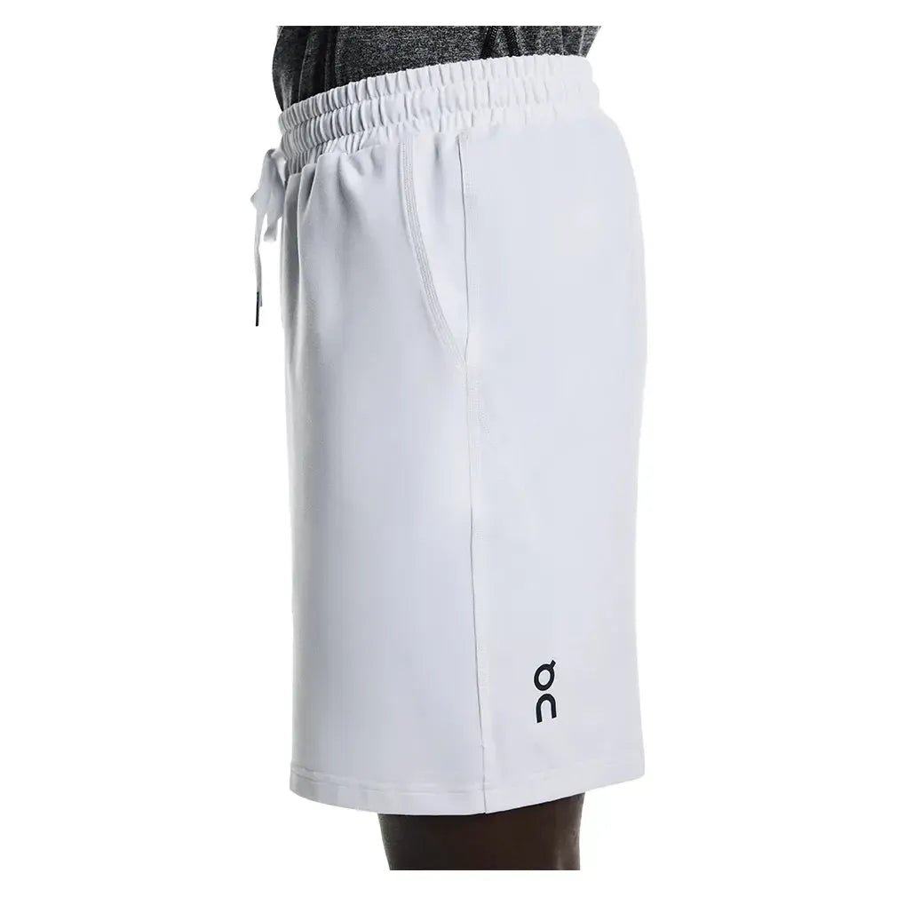 Men's Courtside 8 Inch Tennis Shorts WhiteTienda Tennis