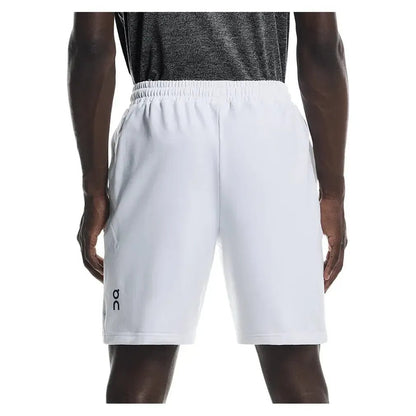 Men's Courtside 8 Inch Tennis Shorts WhiteTienda Tennis