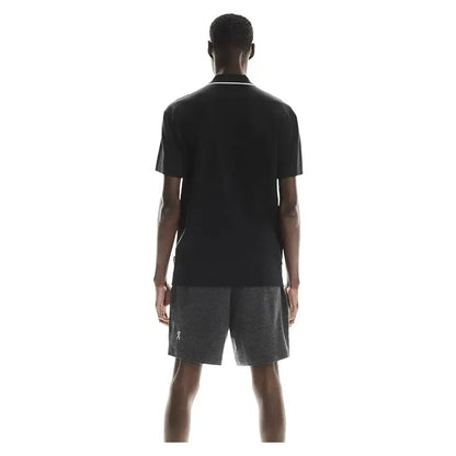 Men's Courtside Tennis Polo BlackTienda Tennis