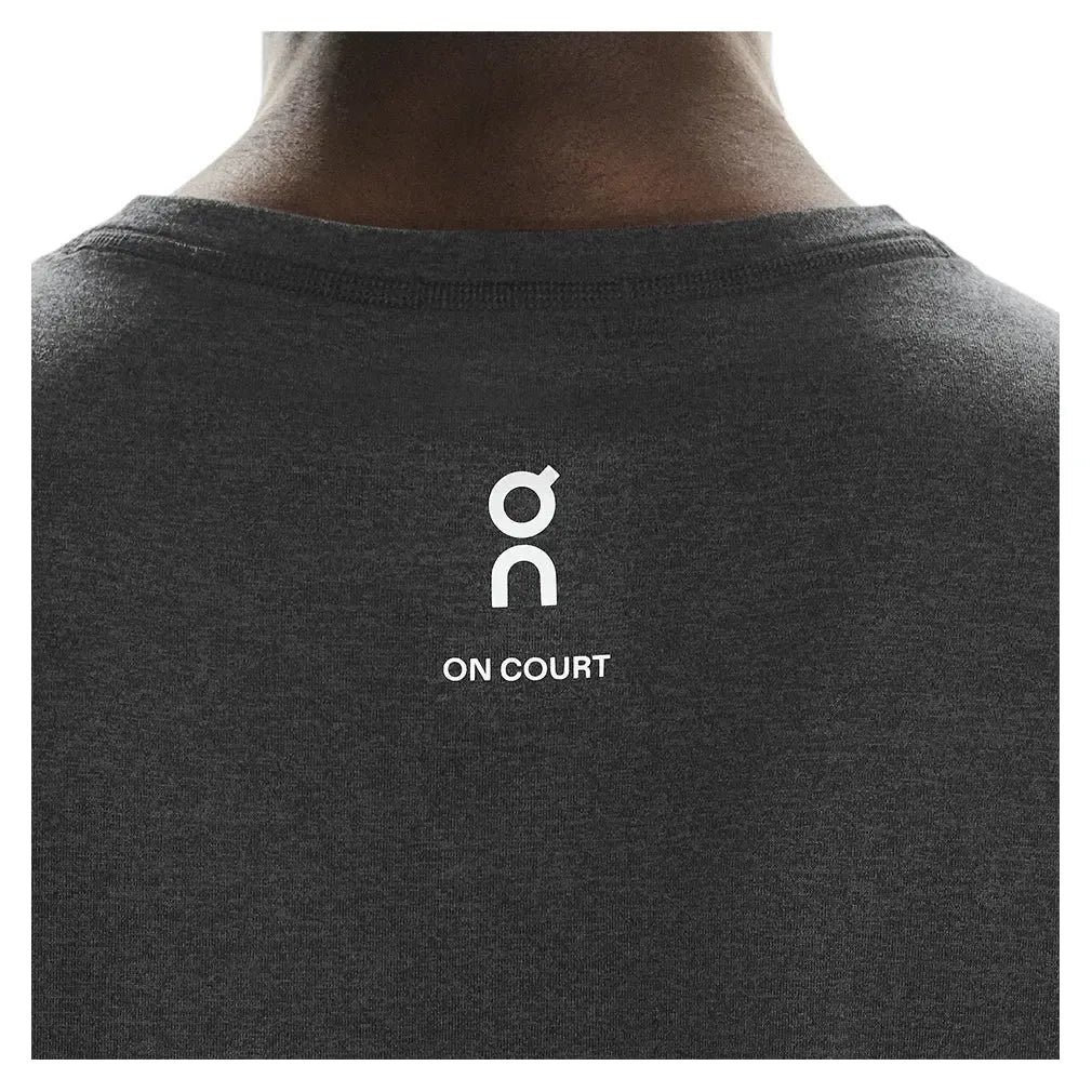 Men's Courtside Tennis Top SlateTienda Tennis