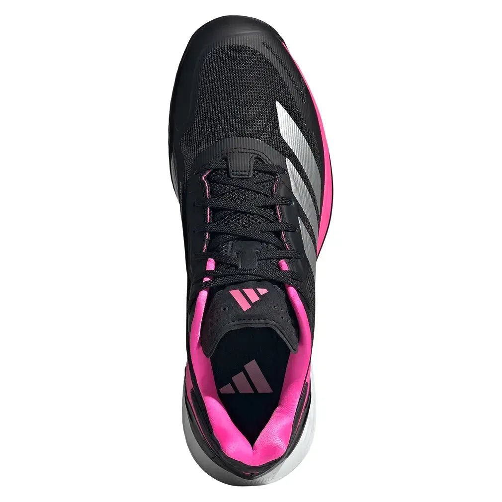 Men's Defiant Speed 2 Tennis Shoes Core Black and Silver MetallicTienda Tennis