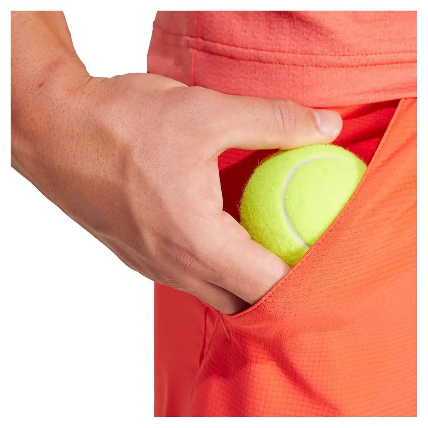 Men's Ergo 7 Inch Tennis Short Bright RedTienda Tennis