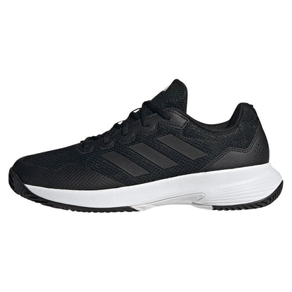 Mens Gamecourt 2 Tennis Shoes Black and WhiteTienda Tennis