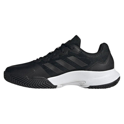 Mens Gamecourt 2 Tennis Shoes Black and WhiteTienda Tennis