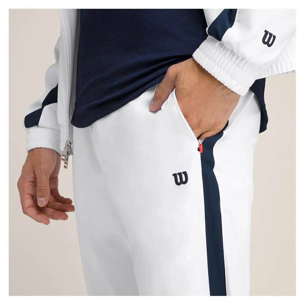 Men's Grand Slam Tennis Jogger Bright White and Classic NavyTienda Tennis