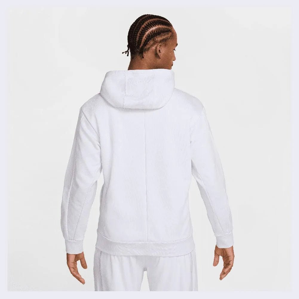 Men's Heritage Dri - FIT Fleece Tennis Hoodie Football Grey and Mineral TealTienda Tennis