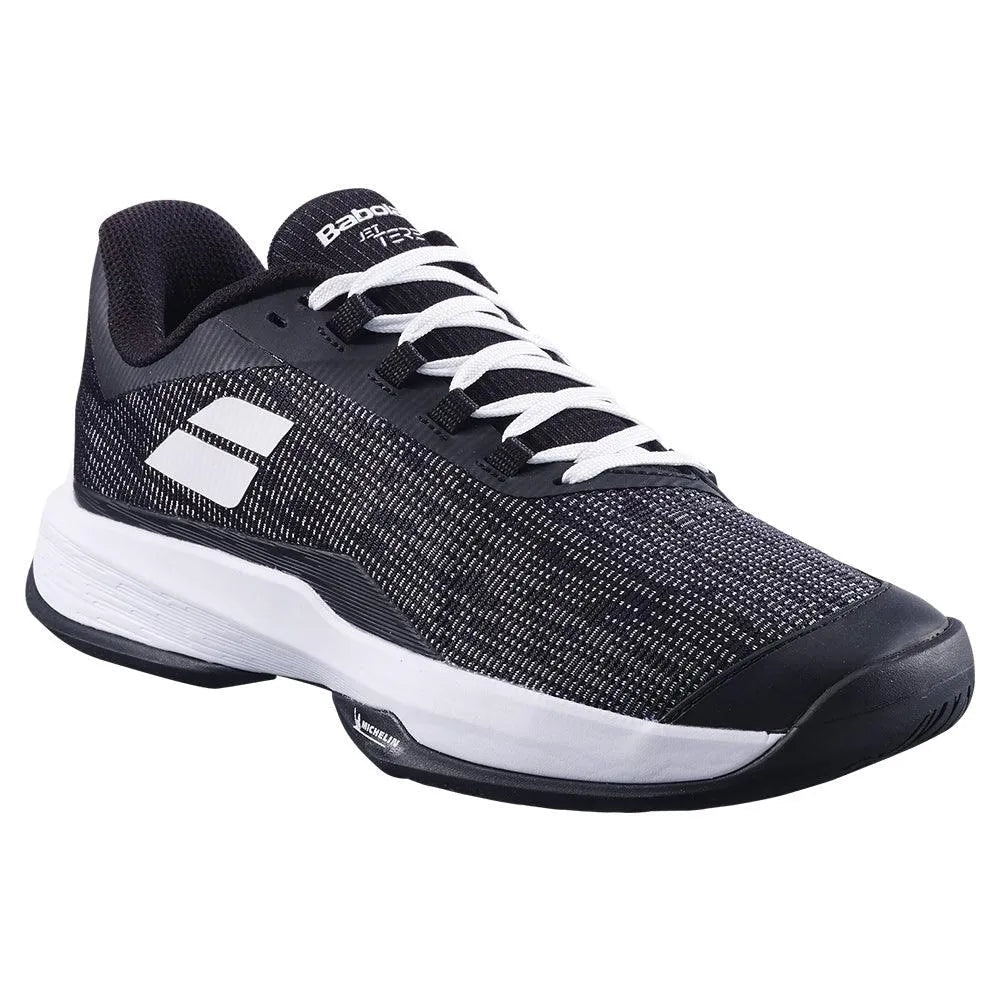 Men's Jet Tere 2 Tennis Shoes Black and WhiteTienda Tennis