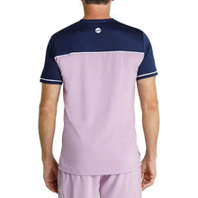 Men's Lionel Short Sleeve Pickleball Tee Lavender Mist and ChalkTienda Tennis