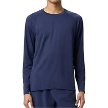Mens Lucky Ace Seamless Long Sleeve Tennis Top FILA NavyTienda Tennis