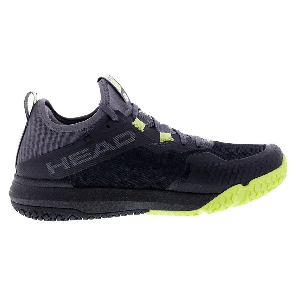 Men's Motion Pro Pickleball Shoes Black and LimeTienda Tennis