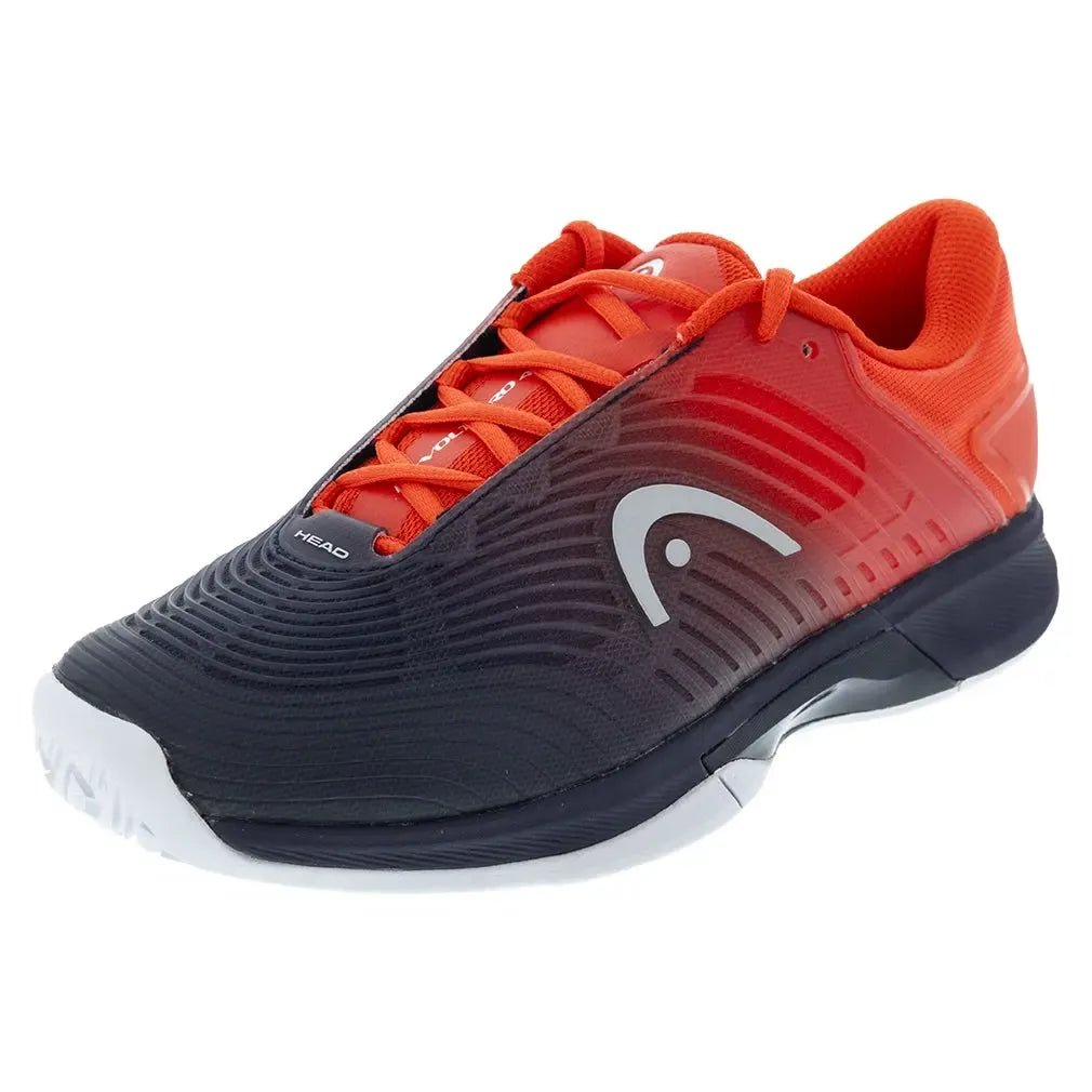 Men's Revolt Pro 4.5 Tennis Shoes Dark Blue and RedTienda Tennis