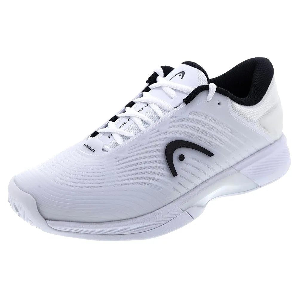 Men's Revolt Pro 4.5 Tennis Shoes White and BlackTienda Tennis