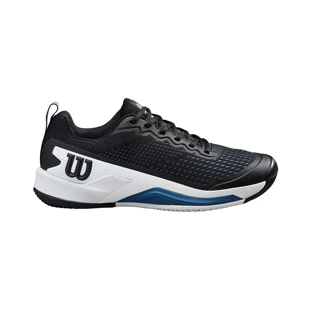 Men's Rush Pro 4.5 Tennis Shoes Black and Ensign BlueTienda Tennis