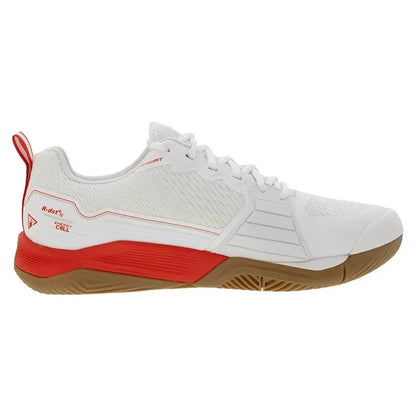 Men's Rush Pro 4.5 Tennis Shoes White and Infrared - ExclusiveTienda Tennis