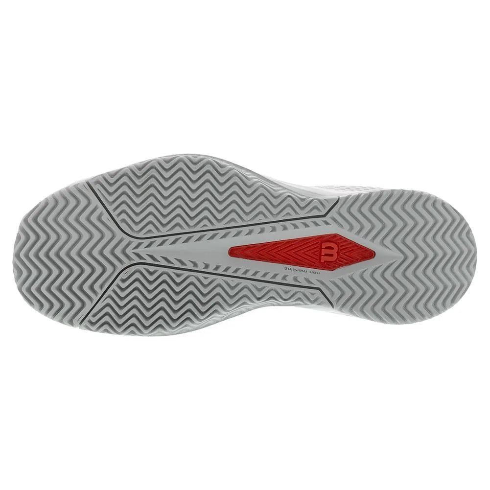 Men's Rush Pro Lite Tennis Shoes White and Pearl BlueTienda Tennis