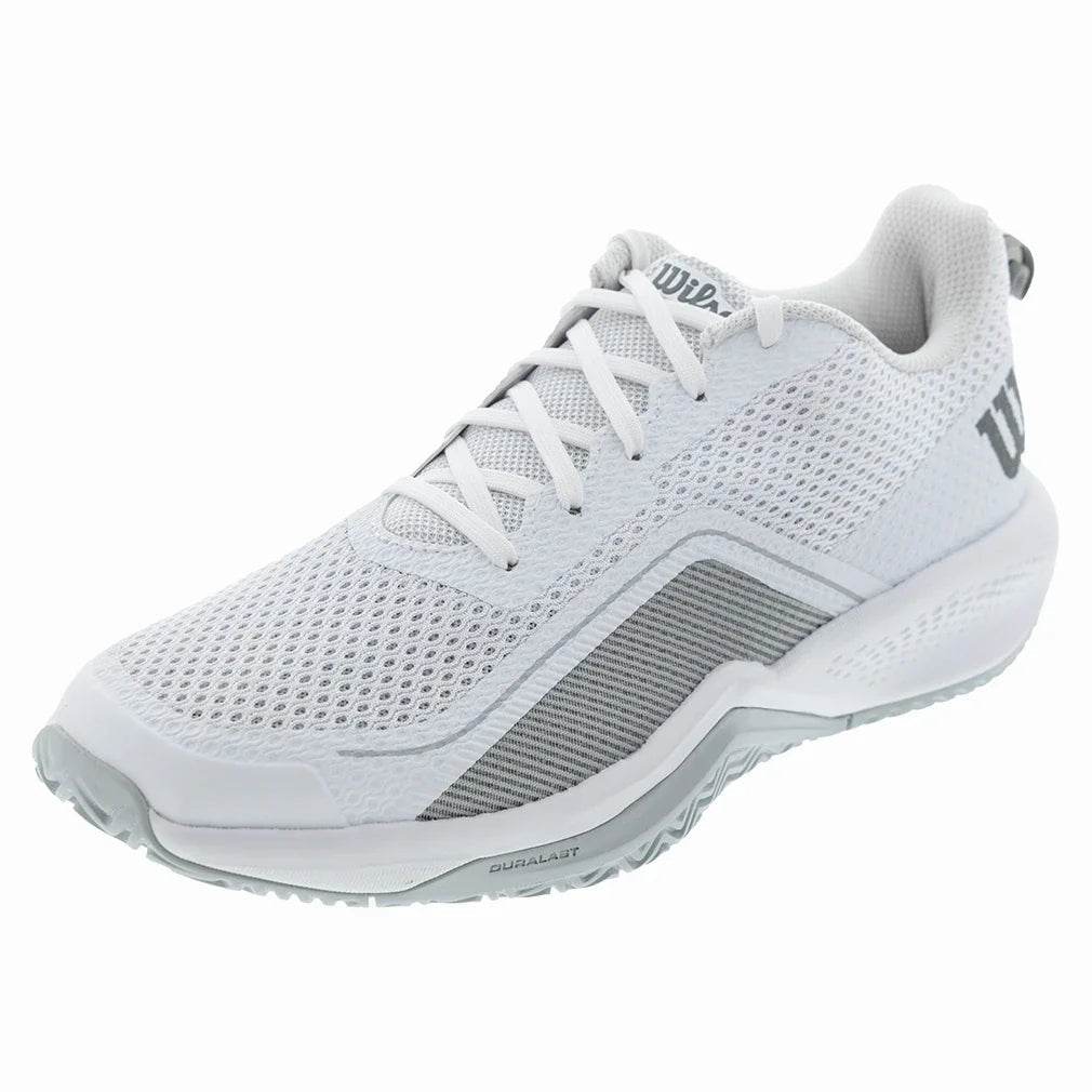 Men's Rush Pro Lite Tennis Shoes White and Pearl BlueTienda Tennis