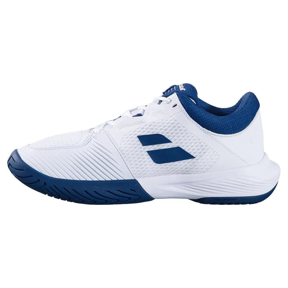 Men's SFX 4 Tennis Shoes White and Estate BlueTienda Tennis