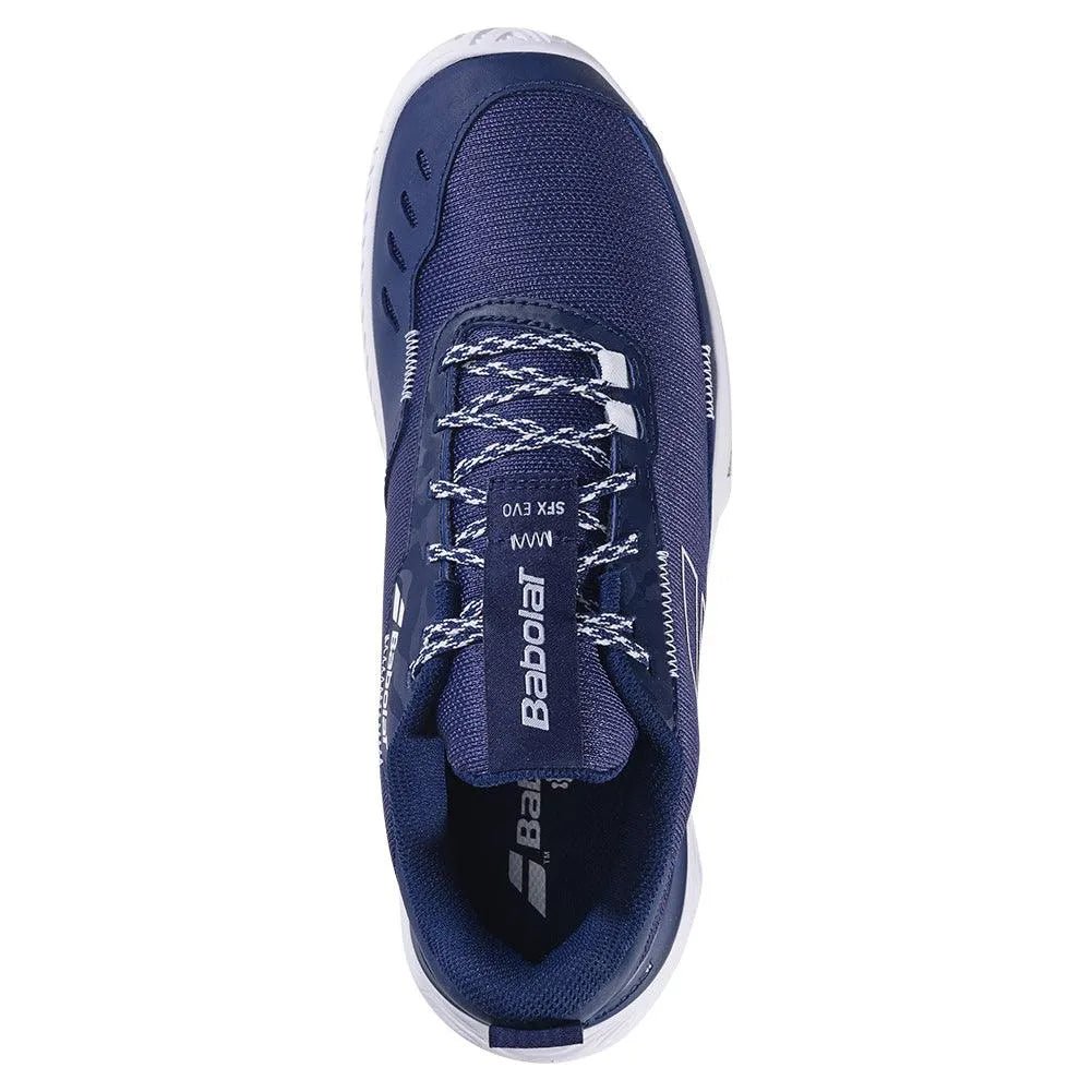 Men's SFX Evo Tennis Shoes Dark Blue and WhiteTienda Tennis