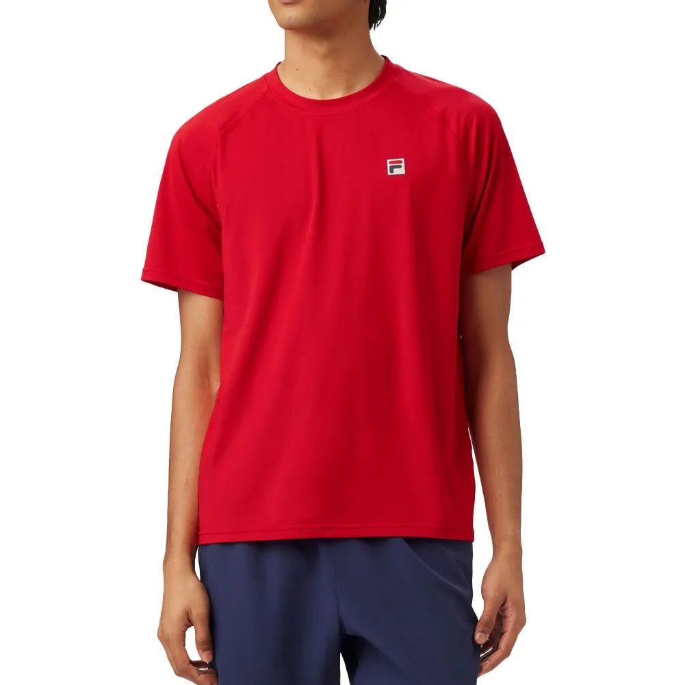 Men's Short Sleeve Tennis CrewTienda Tennis