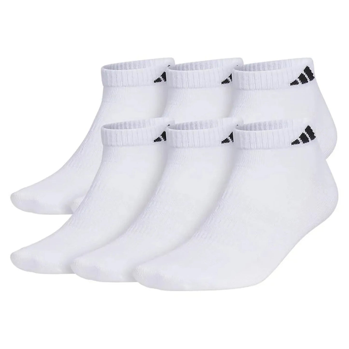 Men's Superlite 3.0 6 Pack Low Cut Tennis Socks White and BlackTienda Tennis