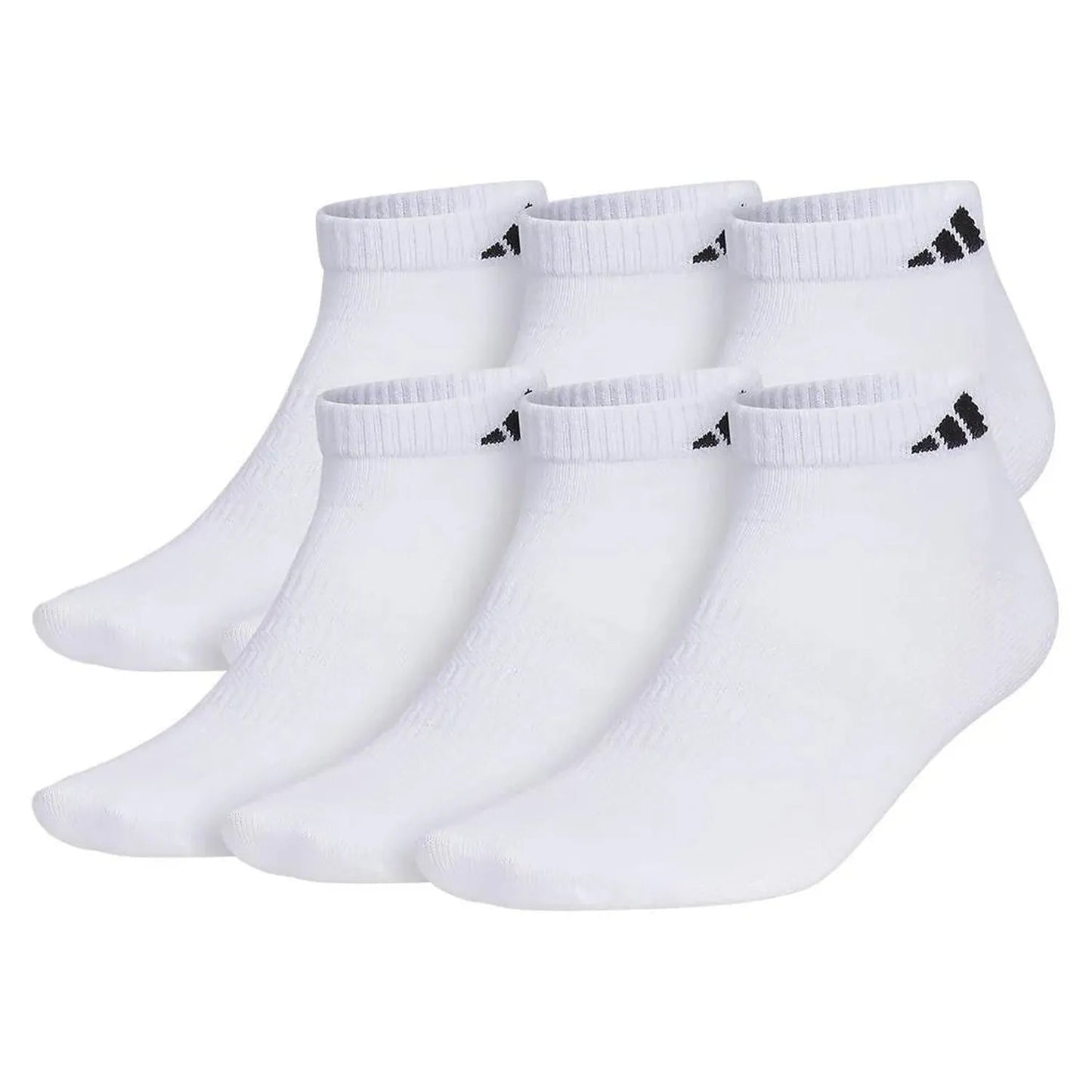 Men's Superlite 3.0 6 Pack Low Cut Tennis Socks White and BlackTienda Tennis